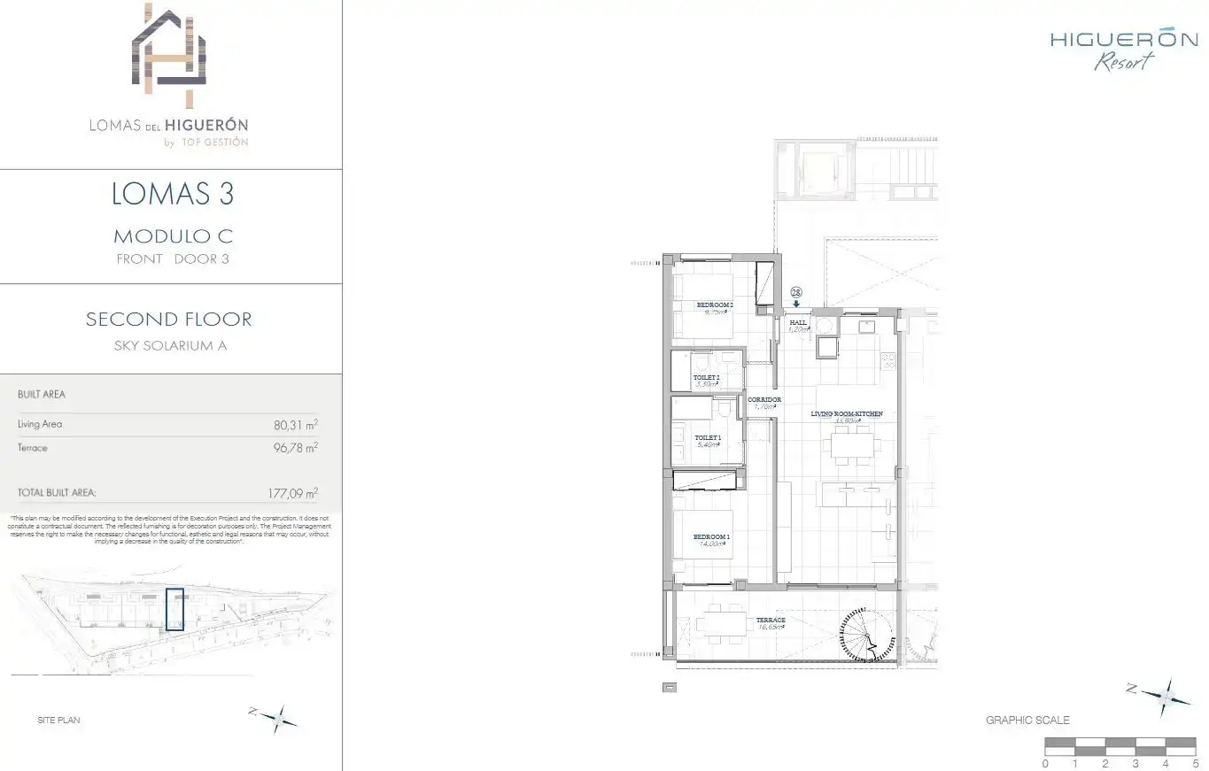 Dúplex con piscina en venta en El Higuerón, imagen 13