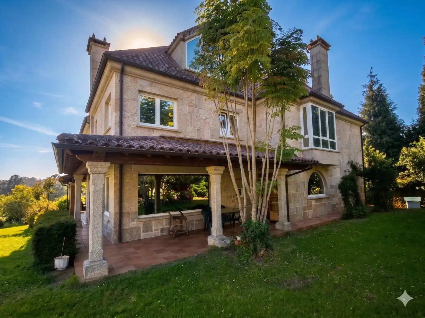 Exterior view of Houses for sale in Vilarmaior  with Heating, Private garden and Storage room
