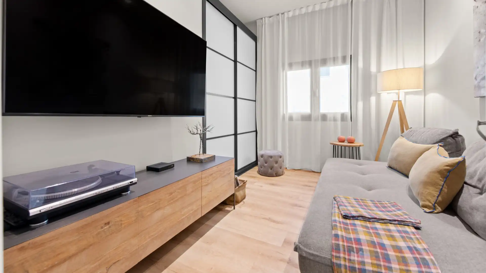 Schlafzimmer von Haus oder Chalet zum Verkauf in  Palma de Mallorca mit Klimaanlage, Heizung und Terrasse