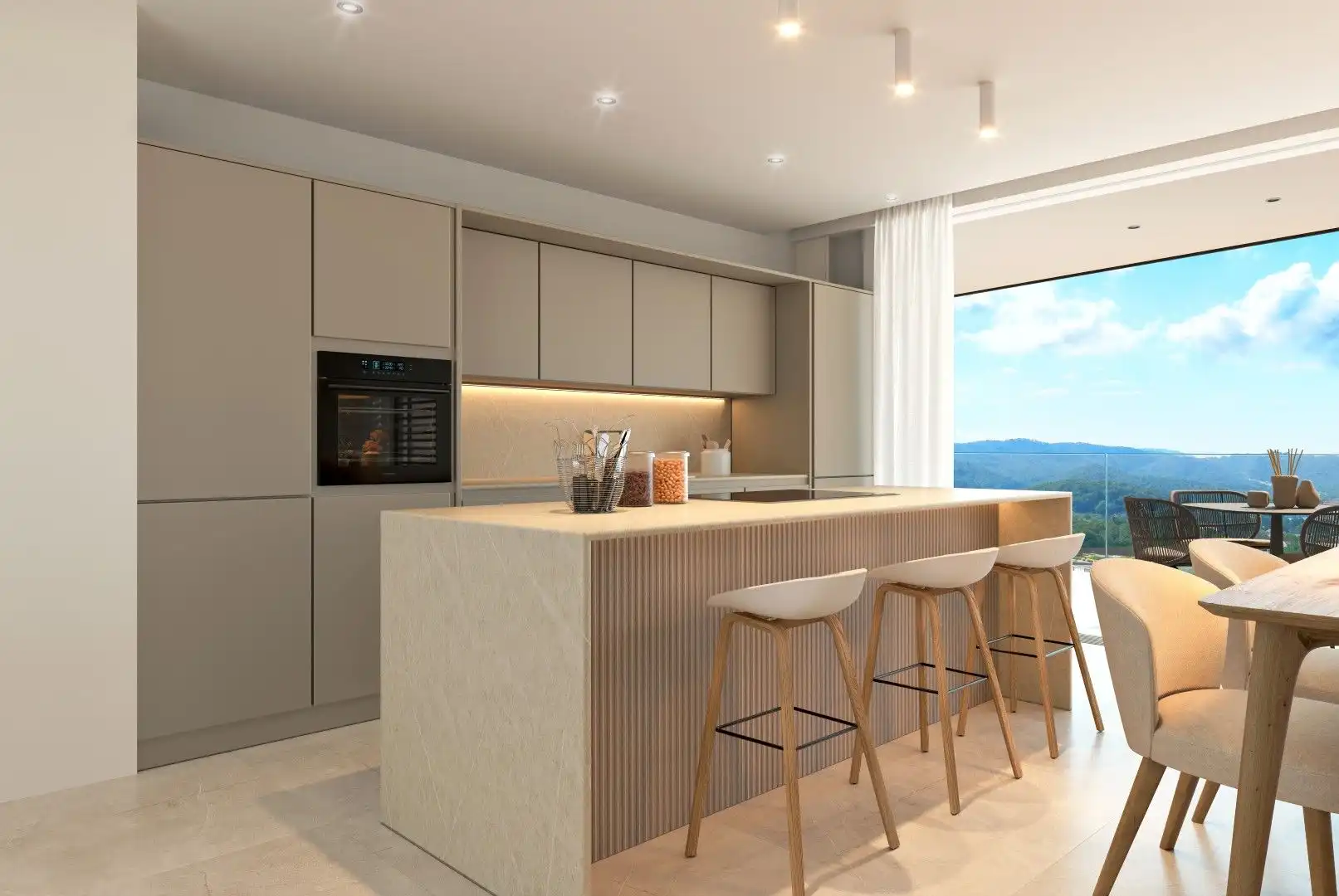 Cuina de Apartament en venda en Fígols amb Aire condicionat, Calefacció i Jardí privat