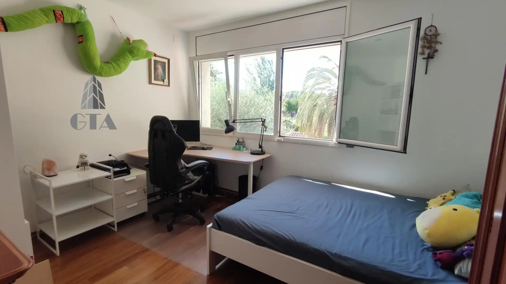 Bedroom of Houses for sale in Sant Cugat del Vallès  with Heating, Private garden and Terrace