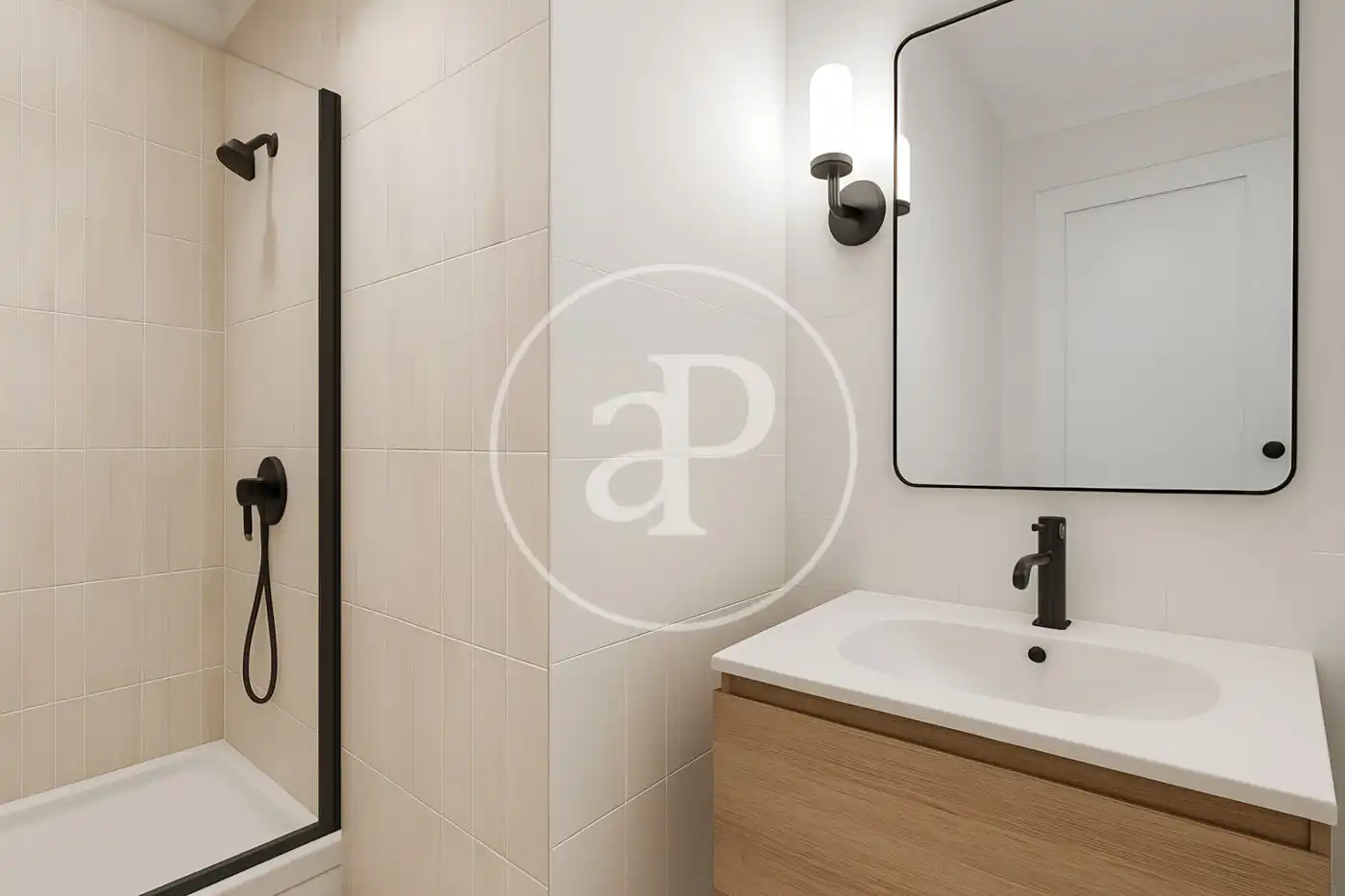 Bathroom of Flat for sale in Madrid  with Heating