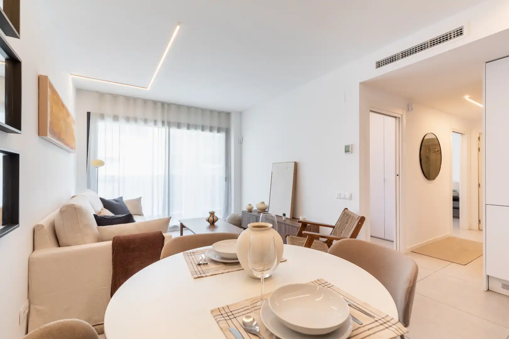 Sala de estar de Piso en venta en Badalona con Terraza y Trastero