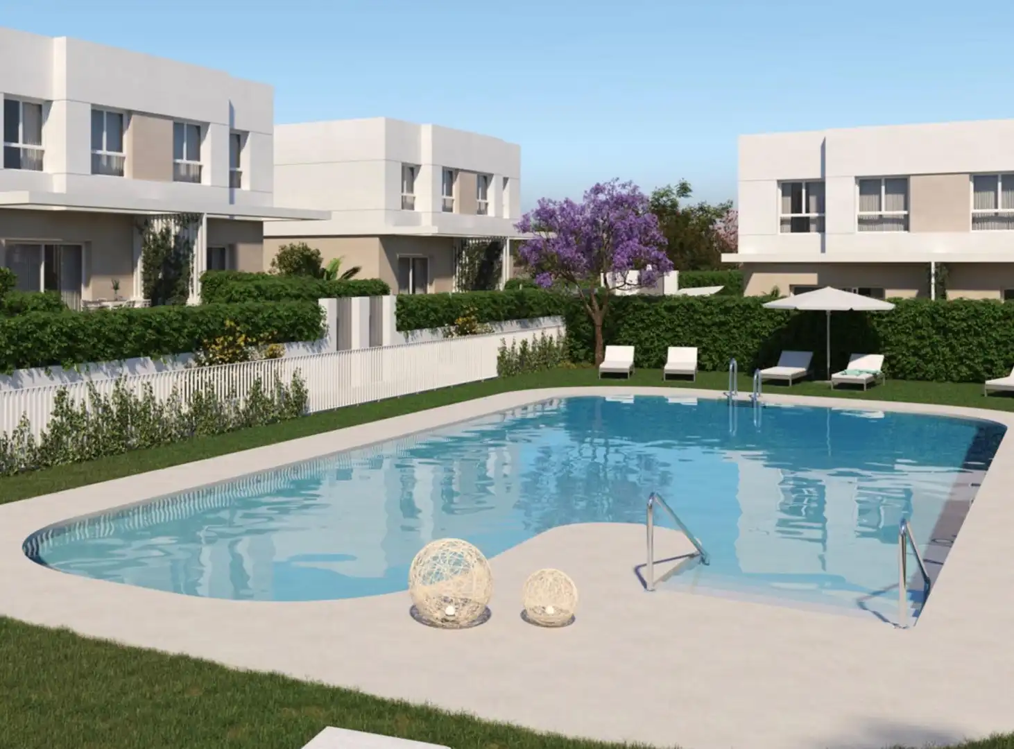 Piscina de Casa adosada en venda en Vélez-Málaga amb Jardí privat i Terrassa