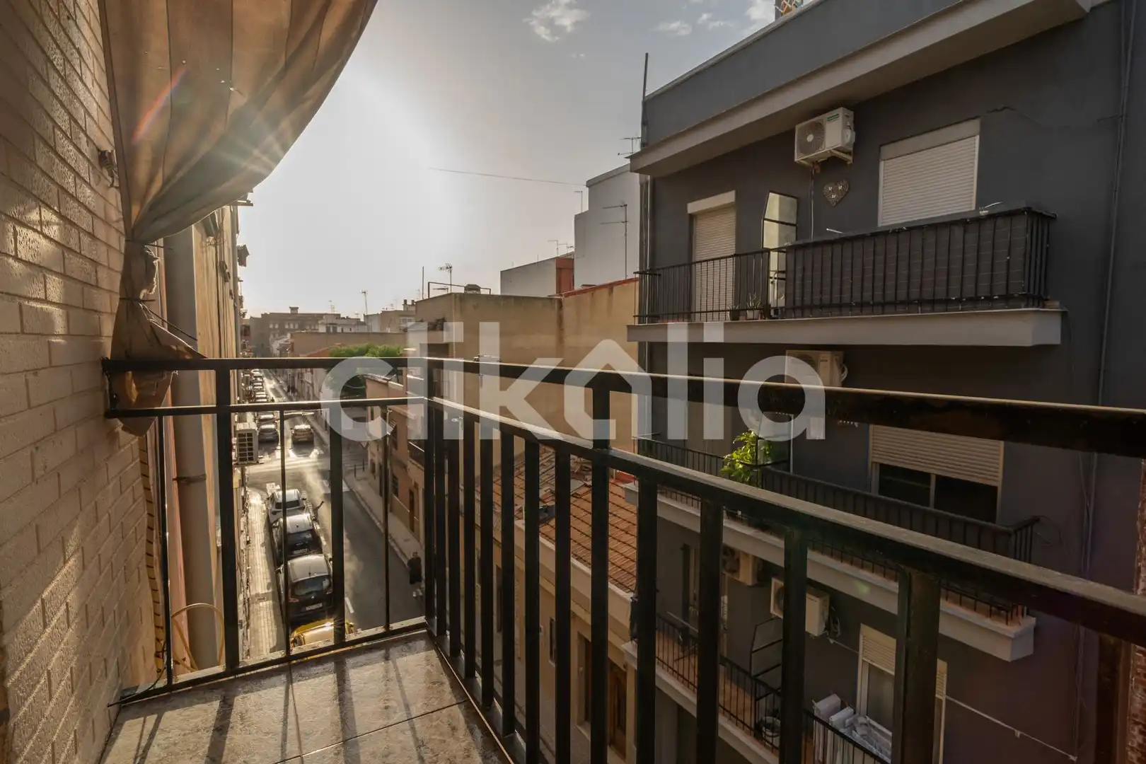 Balcony of Flat for rent in Torrent  with Air Conditioner and Terrace