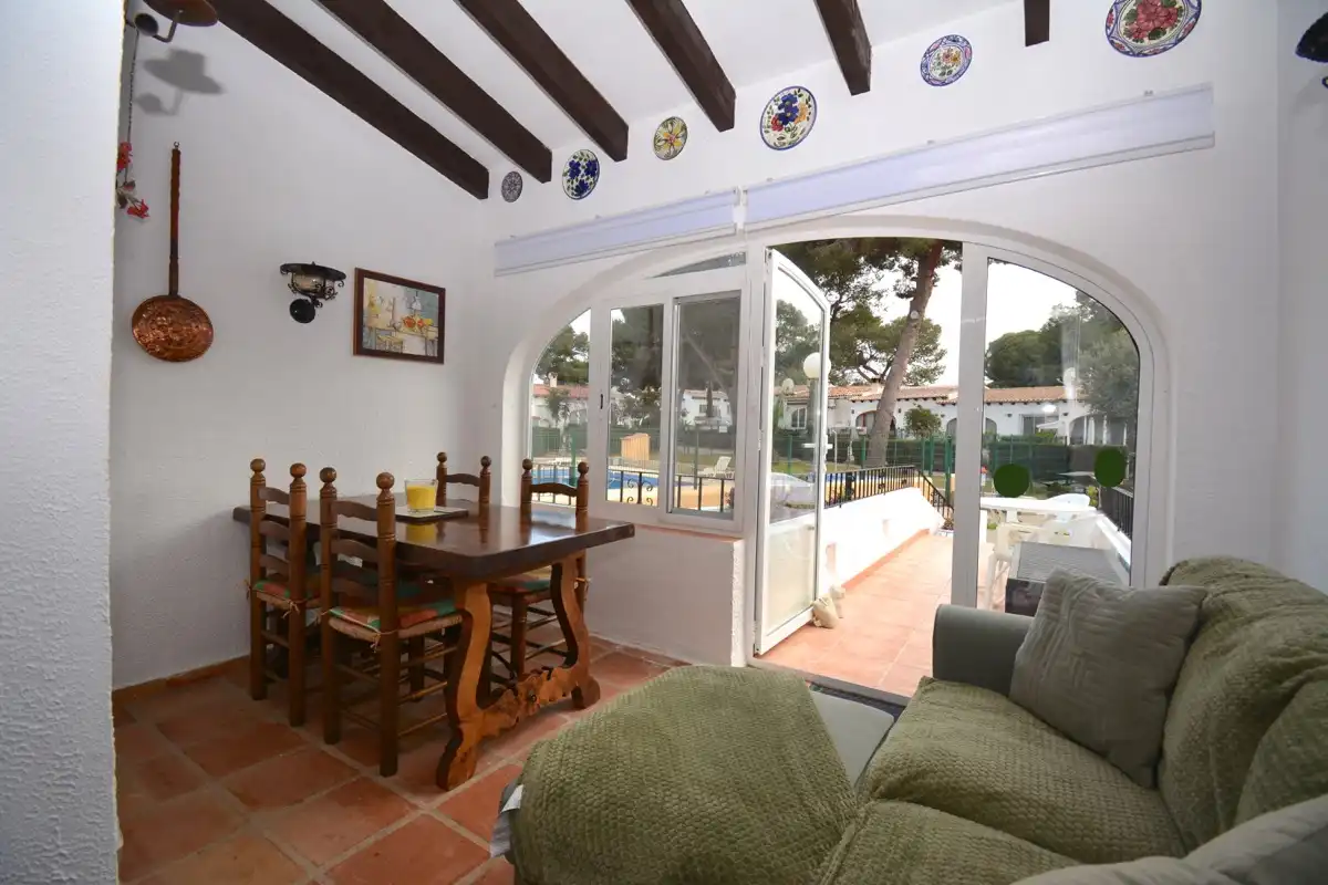 Garden of Detached homes for sale in Moraira  with Air Conditioner and Community pool