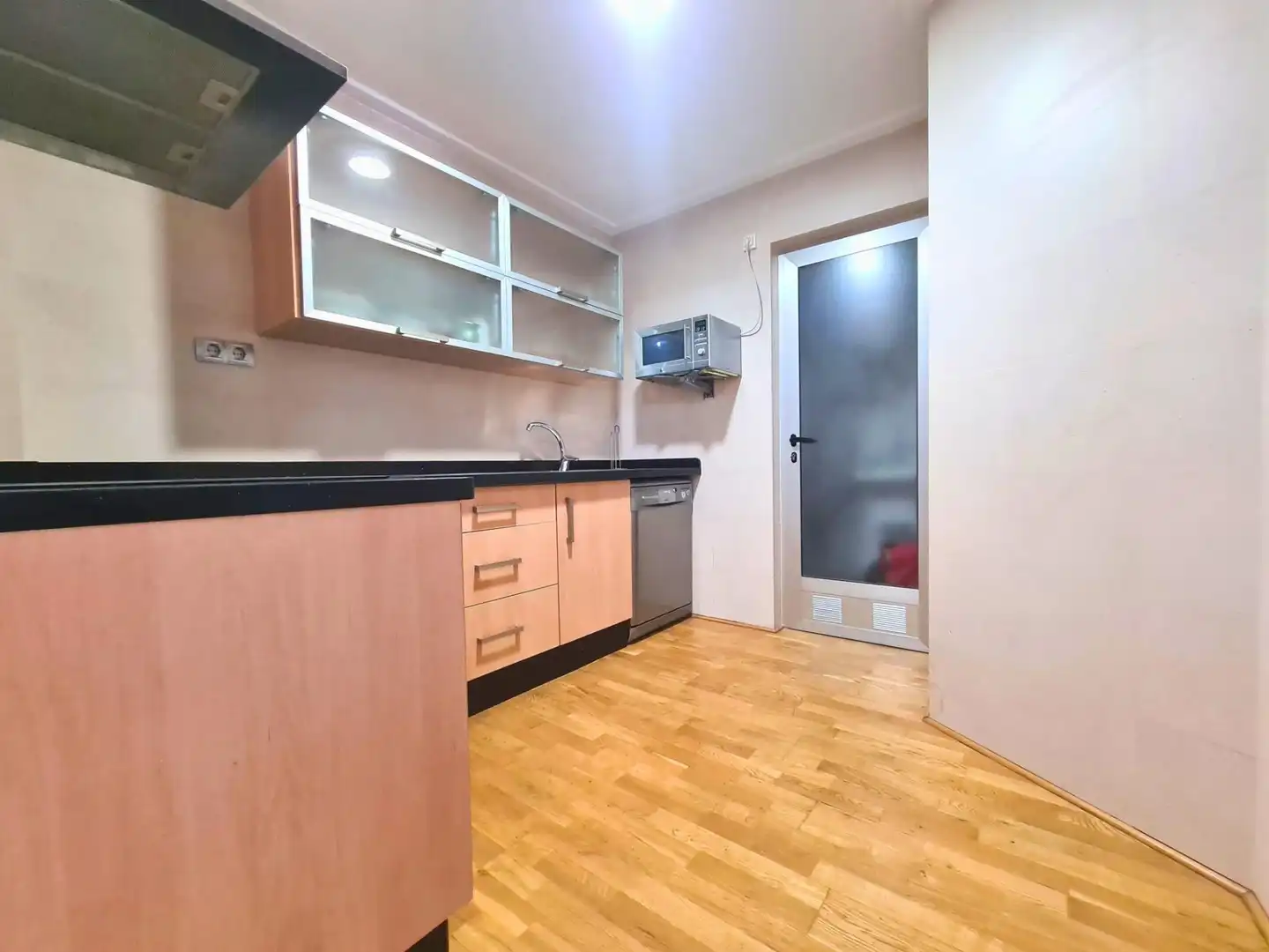 Cuina de Pis de lloguer en Elche / Elx amb Aire condicionat, Parquet i Moblat