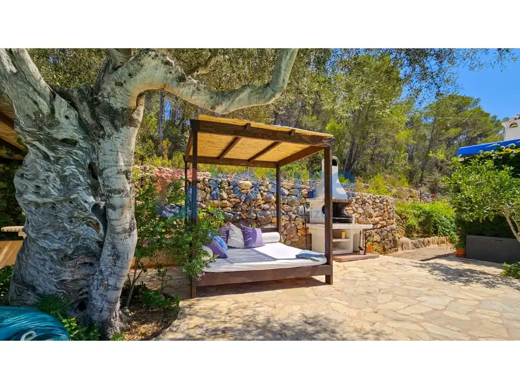 Jardí de Casa o xalet de lloguer en Sant Joan de Labritja amb Aire condicionat, Calefacció i Jardí privat