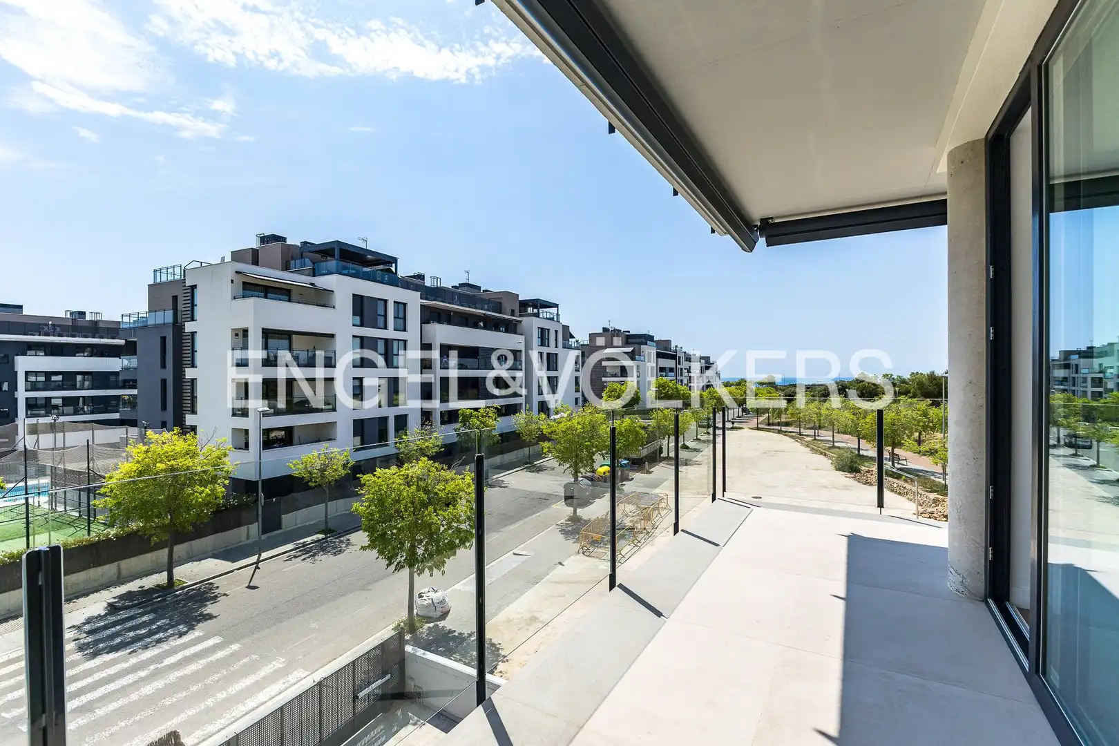 Terrace of Flat for rent in Vilanova i la Geltrú  with Air Conditioner, Heating and Terrace