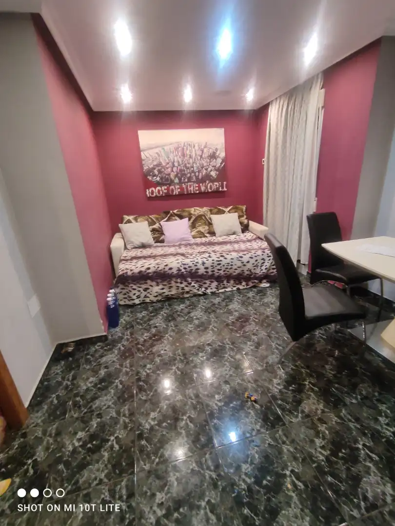 Sala de estar de Piso en venta en Elche / Elx con Amueblado, Horno y Lavadora
