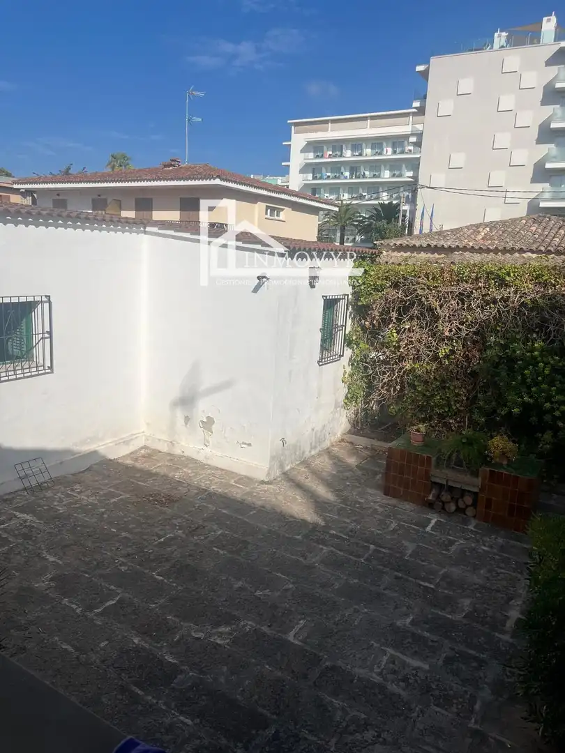 Außenansicht von Haus oder Chalet zur Miete in  Palma de Mallorca mit Klimaanlage und Privatgarten