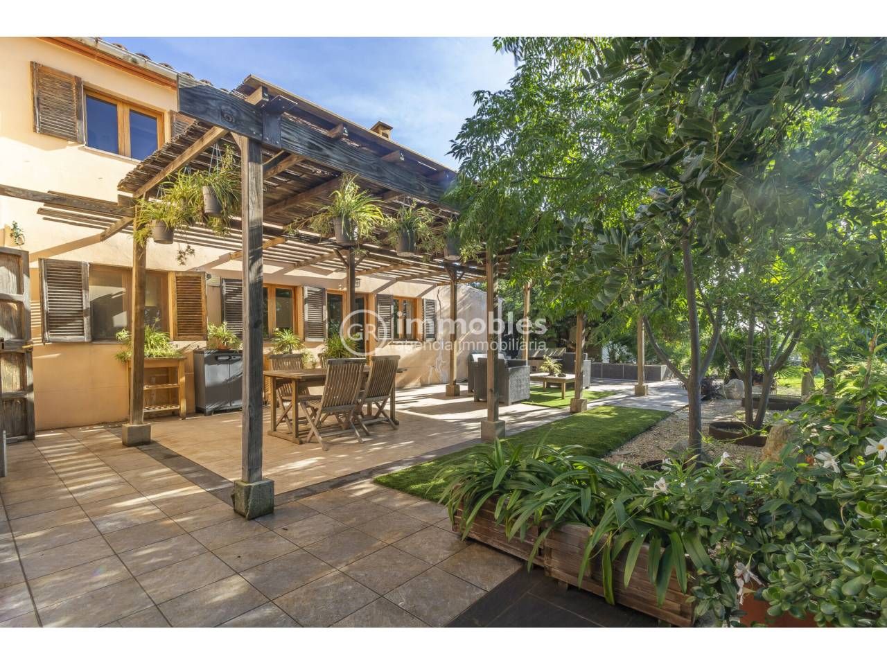 Jardí de Finca rústica en venda en Alaró amb Aire condicionat, Jardí privat i Terrassa