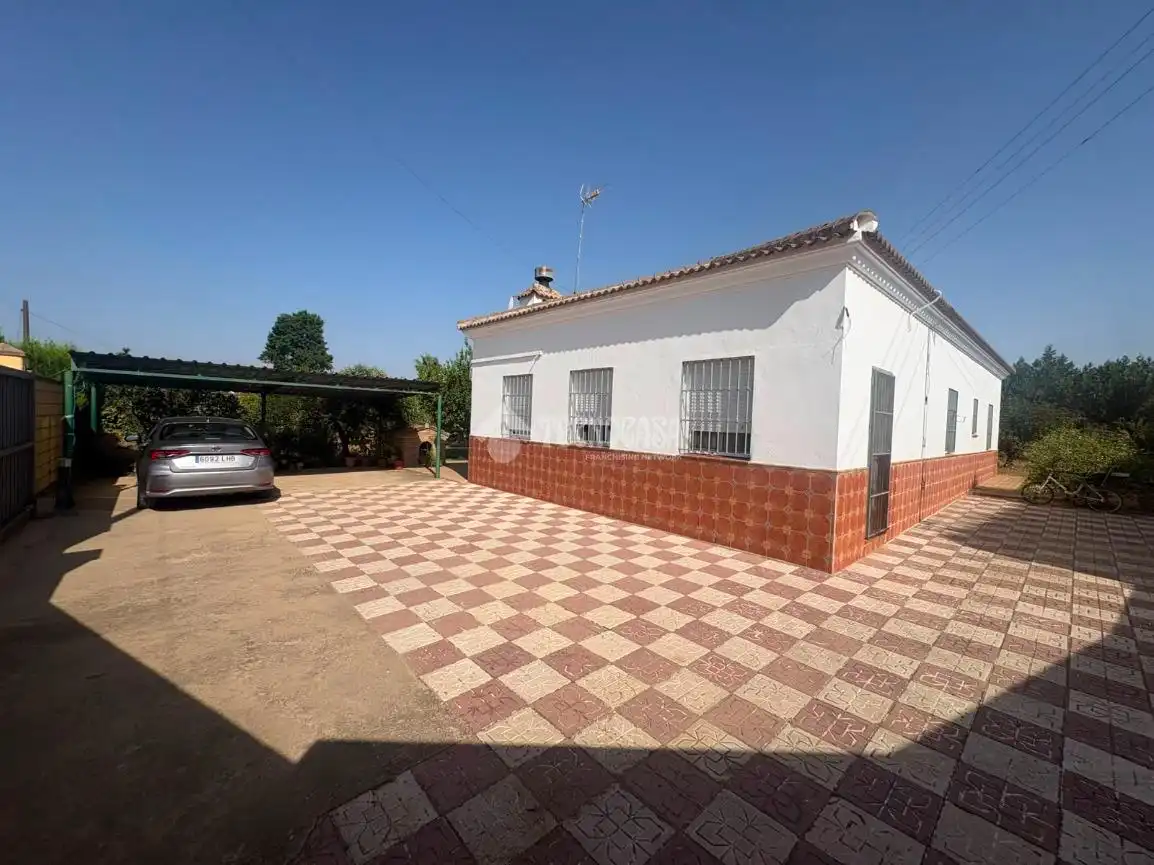 Vista exterior de Casa o chalet en venta en Espartinas con Aire acondicionado, Calefacción y Jardín privado
