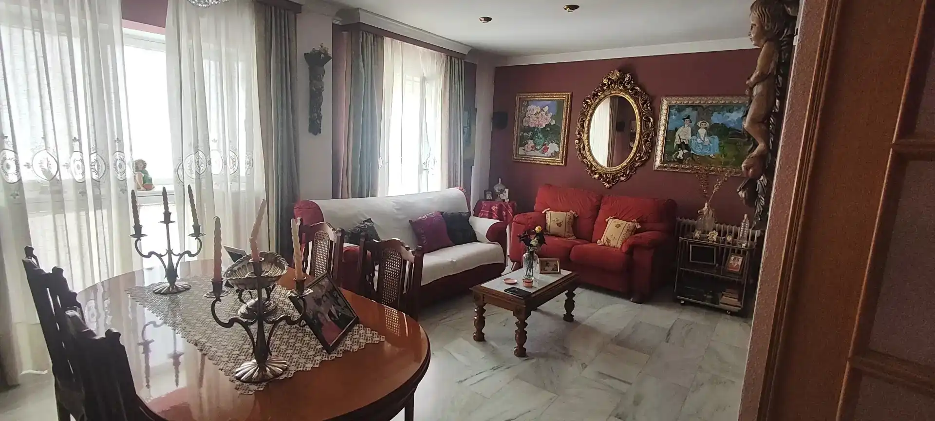 Sala d'estar de Dúplex de lloguer en Granada amb Moblat, Forn i Rentadora