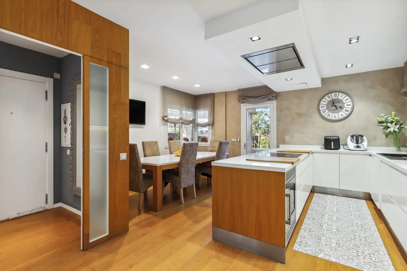 Kitchen of Houses for sale in Sant Just Desvern  with Air Conditioner, Heating and Terrace
