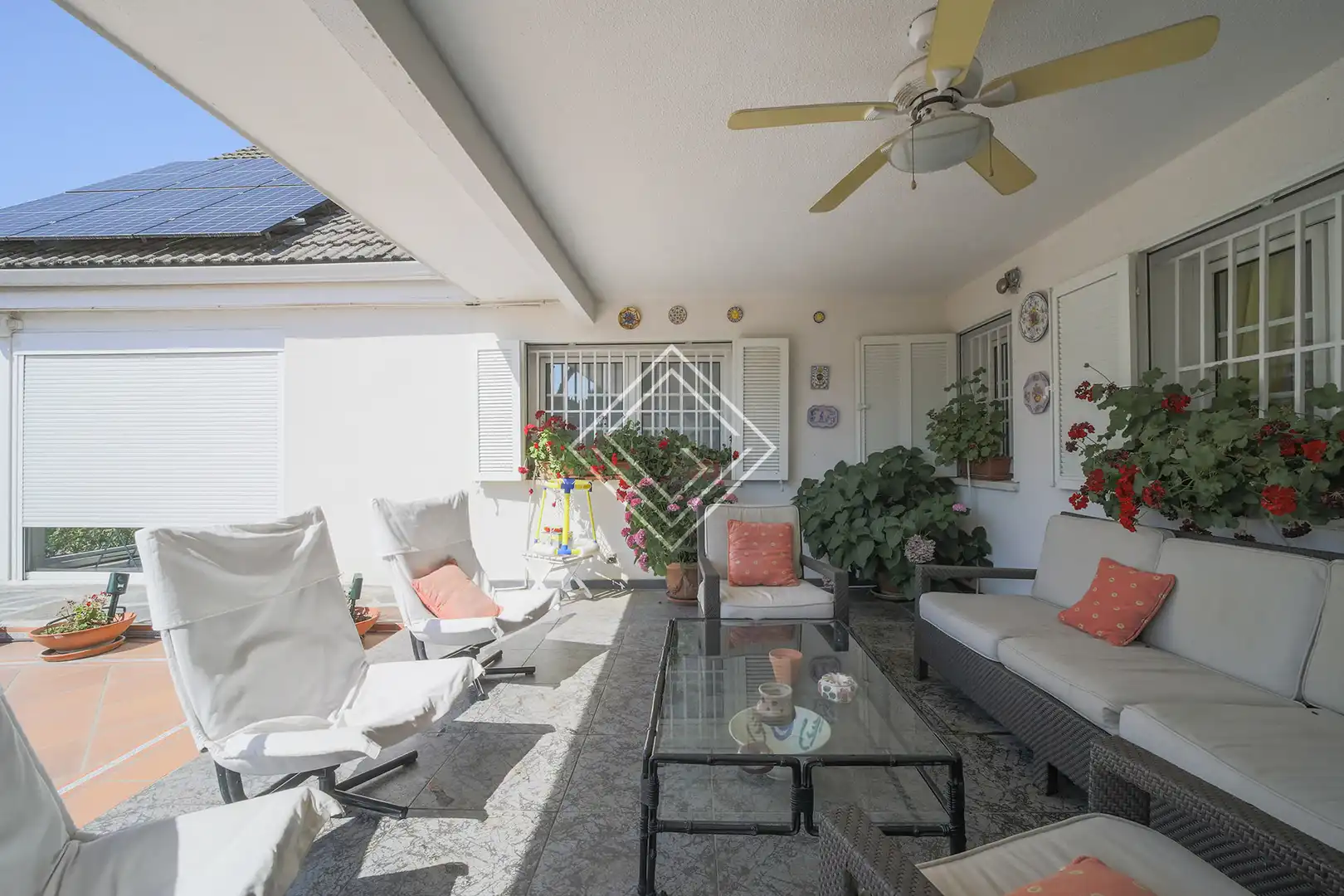 Terrassa de Casa o xalet en venda en Pozuelo de Alarcón amb Aire condicionat, Calefacció i Jardí privat