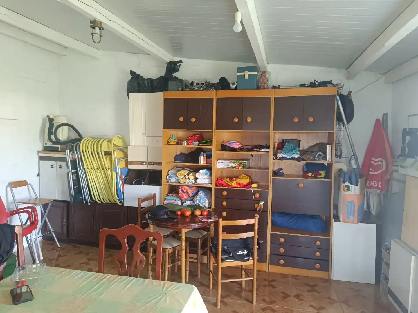 Sala d'estar de Finca rústica en venda en Husillos  amb Piscina