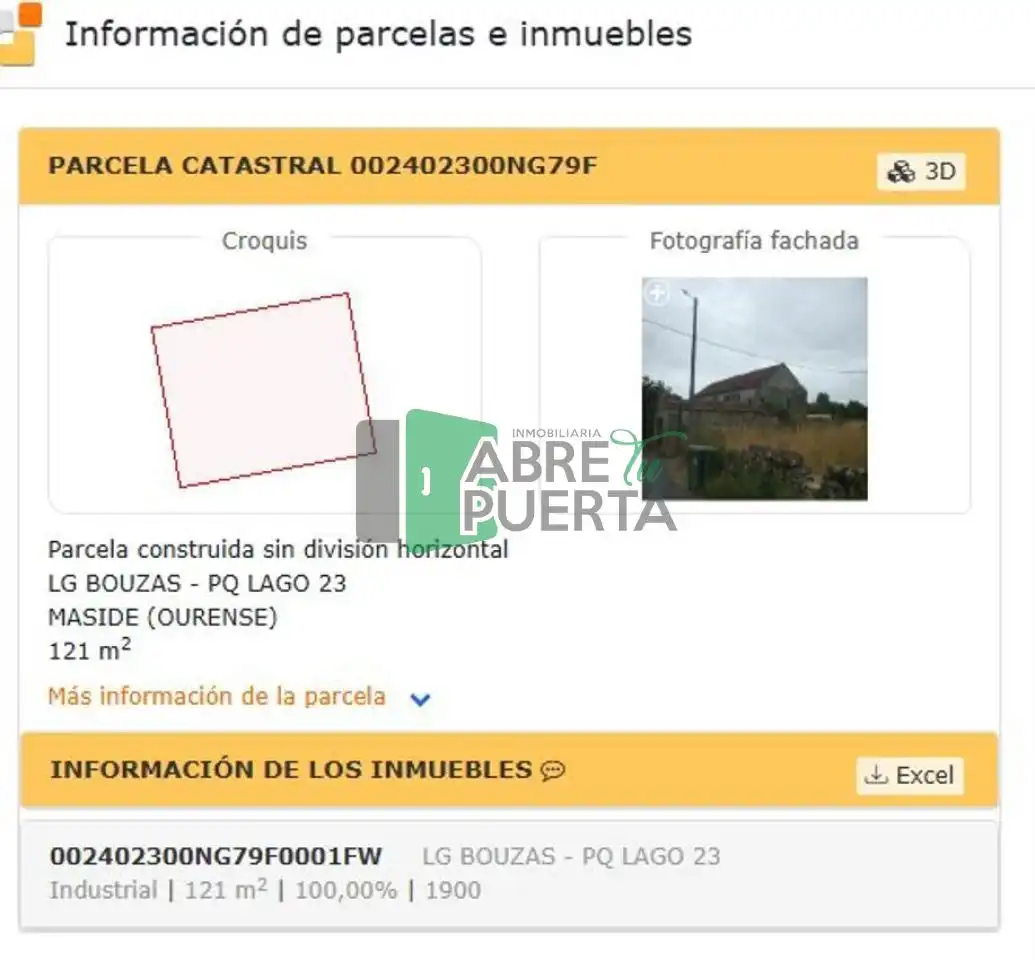 Casa o xalet en venda en Maside, Ourense