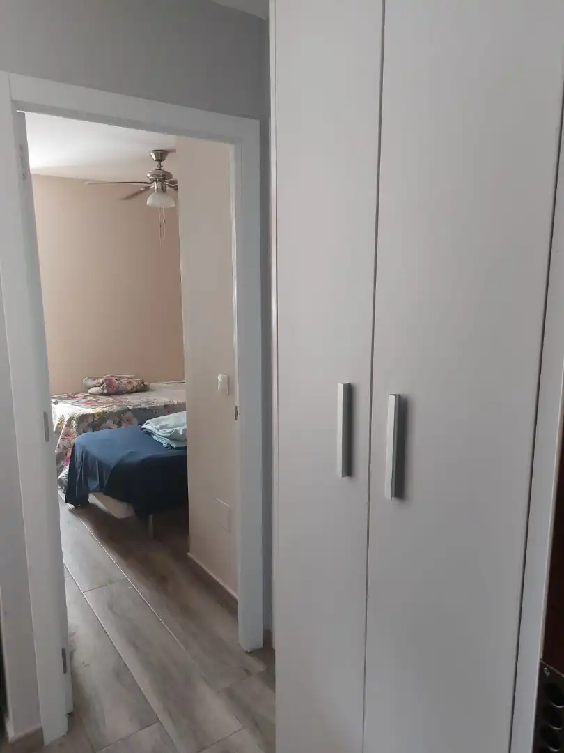 Schlafzimmer von Wohnungen zur Miete in Benalmádena mit Klimaanlage, Möbliert und Haustiere erlaubt