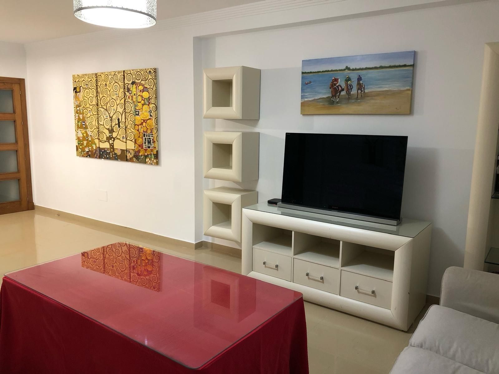 Sala de estar de Piso en venta en  Cádiz Capital con Terraza
