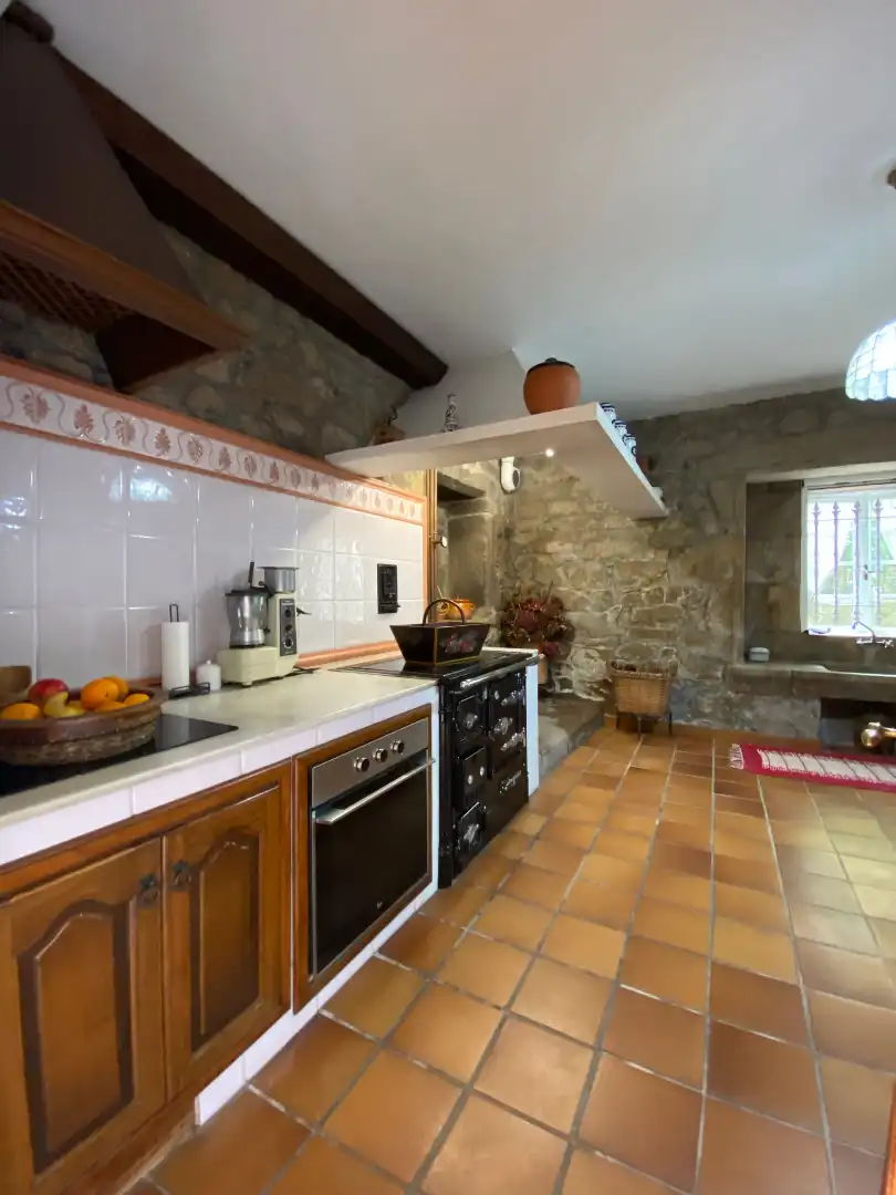 Kitchen of Houses for sale in A Estrada   with Heating, Private garden and Terrace