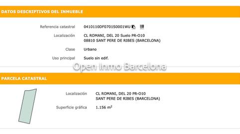 Foto 2 von Residential zum Verkauf in Calle del Romaní, 20, Can Lloses - Can Marcer, Sant Pere de Ribes