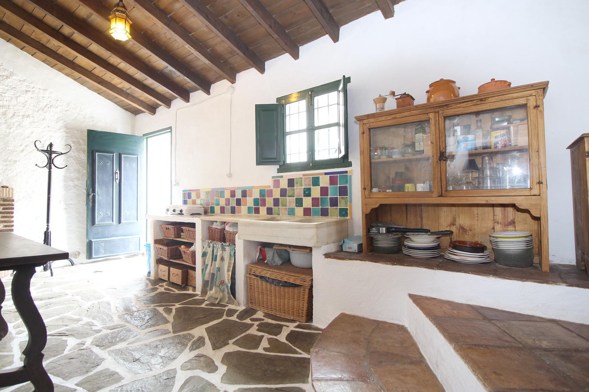 Cuina de Finca rústica en venda en Málaga Capital amb Traster