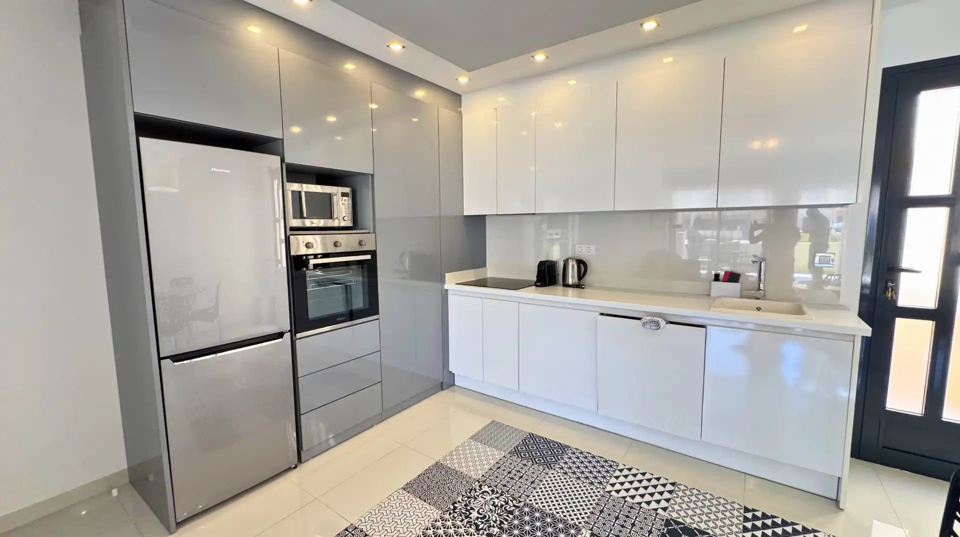 Cocina de Planta baja en venta en Pilar de la Horadada con Aire acondicionado, Terraza y Piscina
