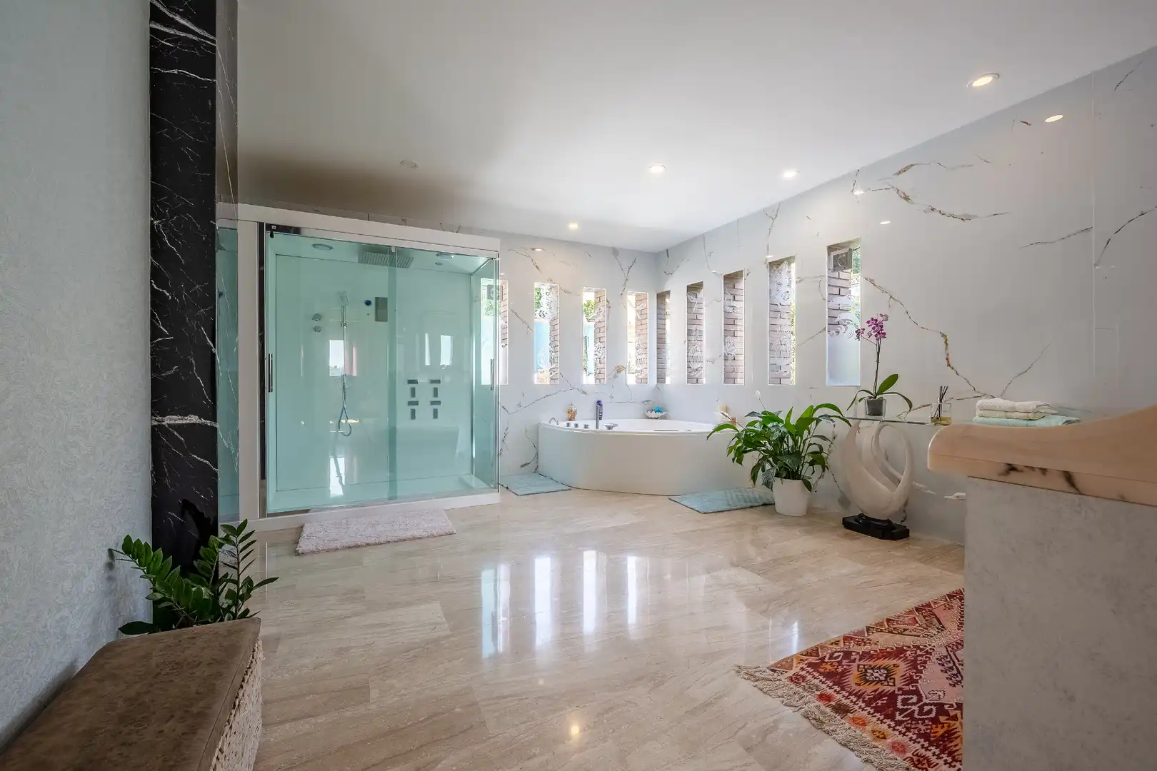 Baño de Casa o chalet en venta en Badalona con Aire acondicionado, Calefacción y Jardín privado