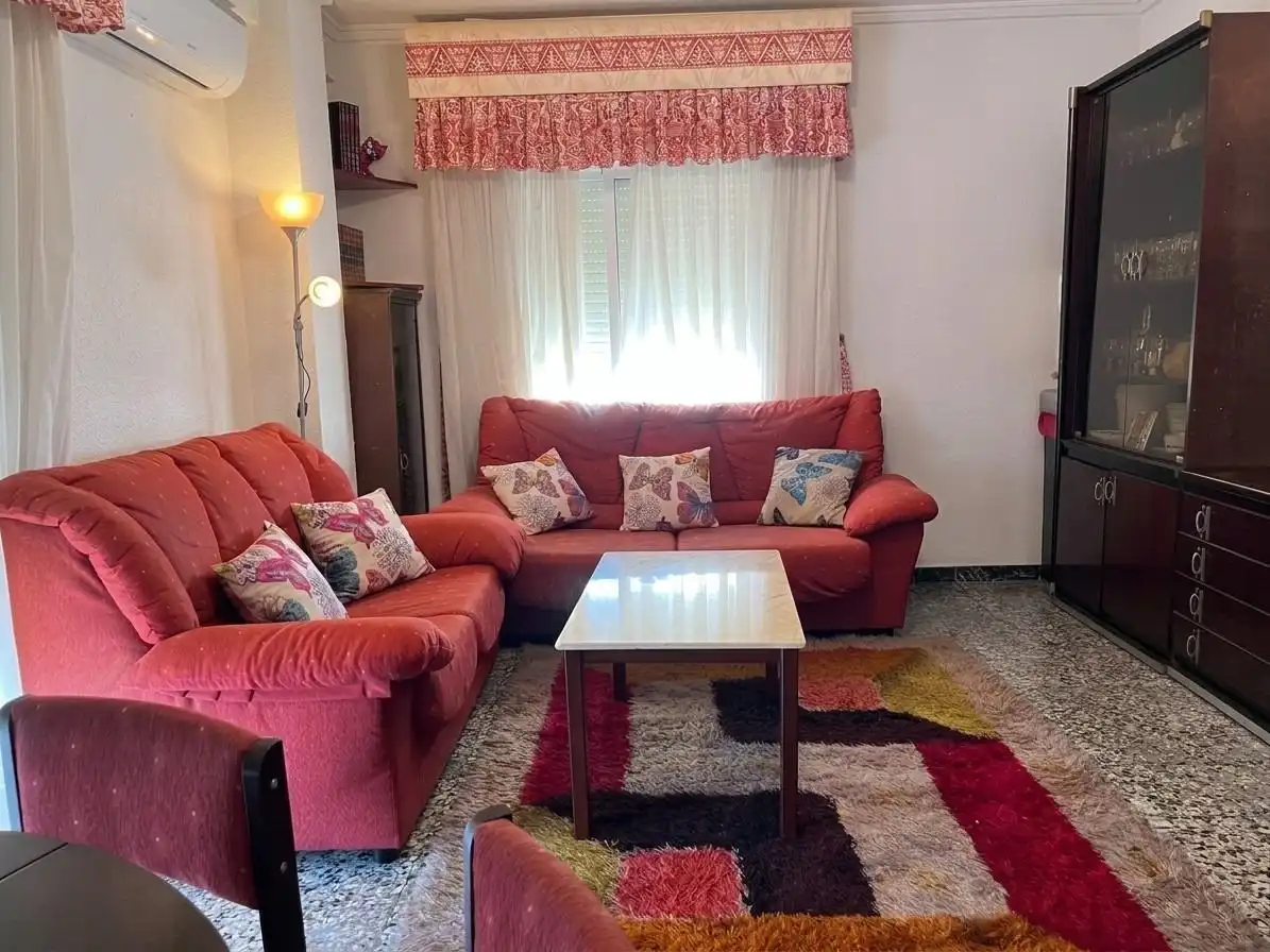 Wohnzimmer von Wohnung zum Verkauf in Elche / Elx mit Klimaanlage und Balkon