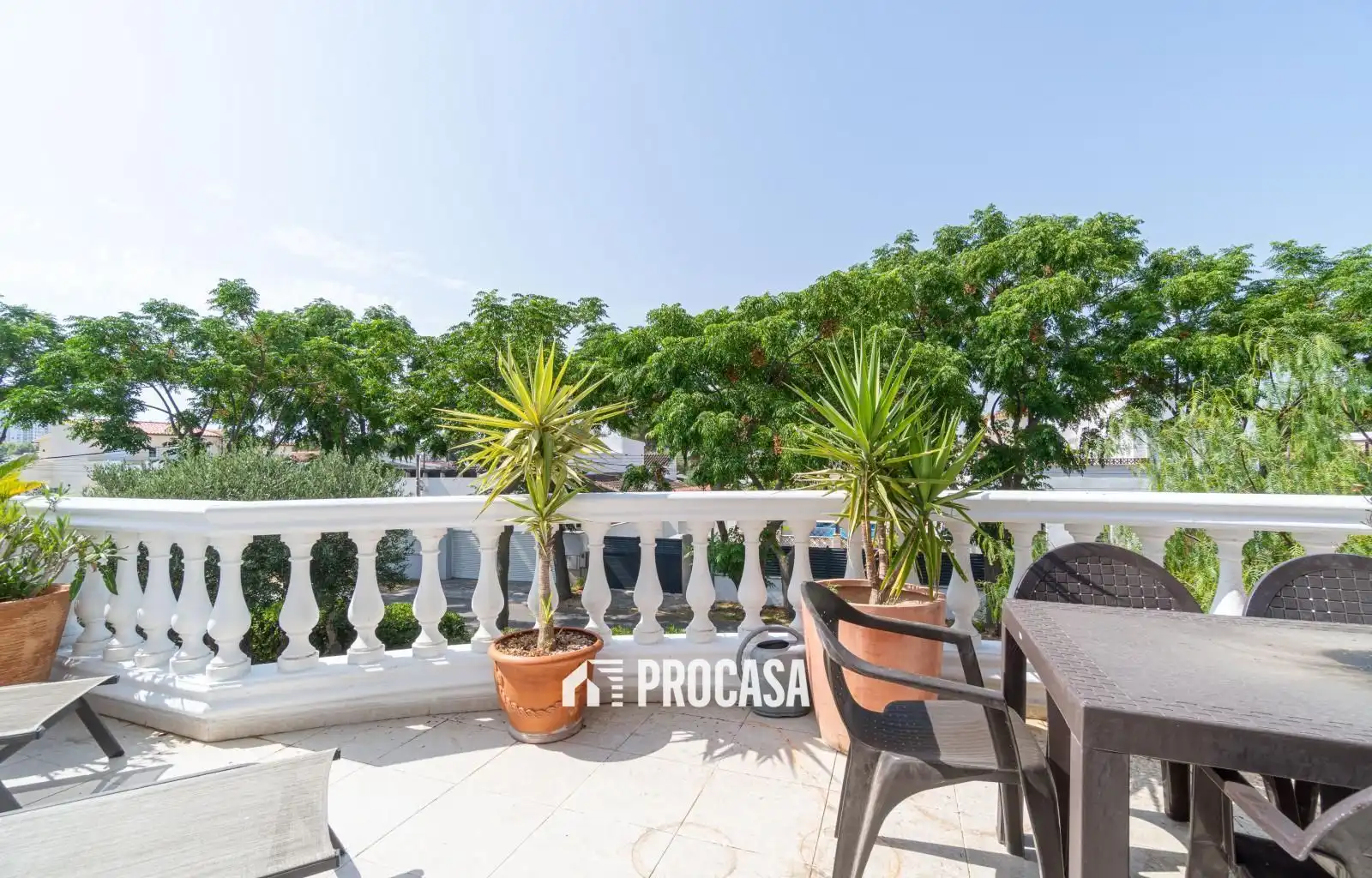 Terrasse von Haus oder Chalet zum Verkauf in Empuriabrava mit Klimaanlage, Heizung und Abstellraum