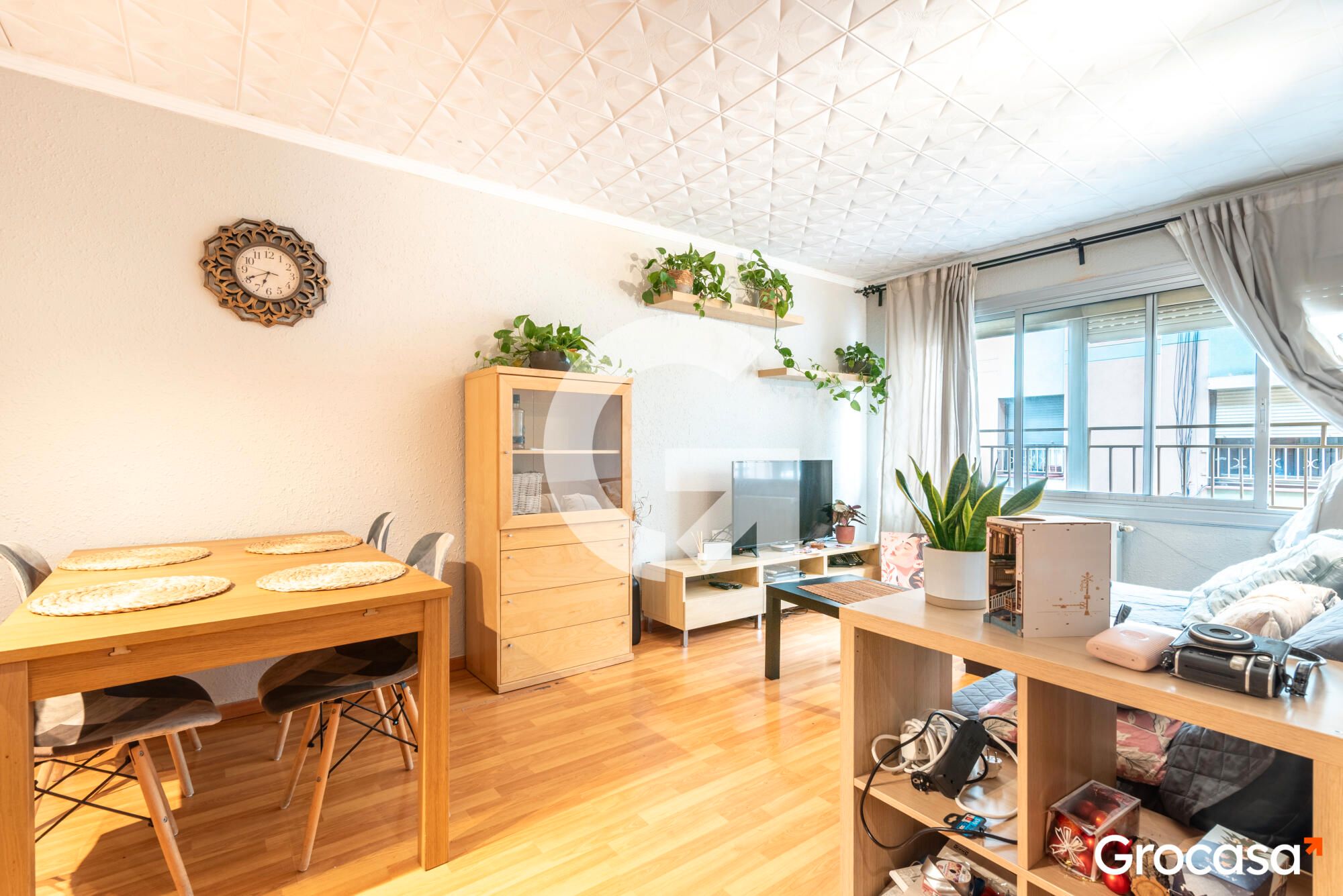 Sala de estar de Piso en venta en Sant Feliu de Llobregat