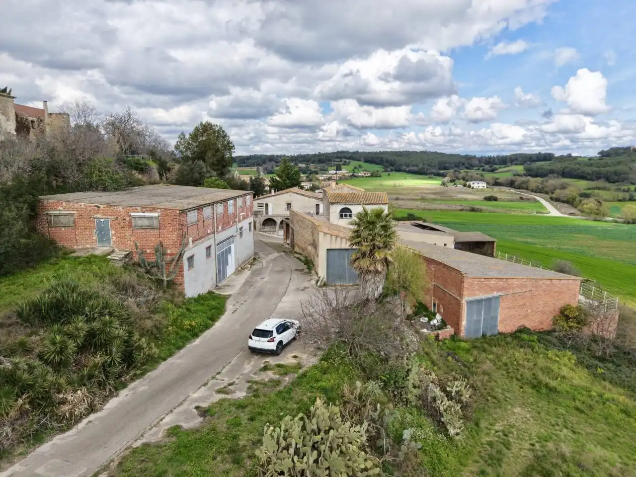 Vista exterior de Finca rústica en venta en Pontós con Calefacción, Jardín privado y Terraza