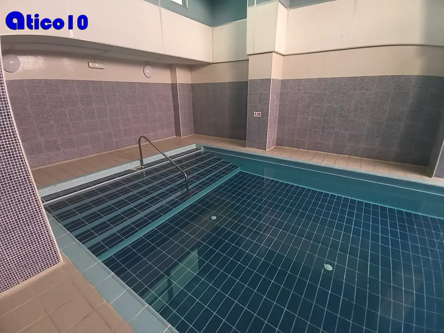 Swimming pool of Attic for sale in Oviedo   with Heating, Parquet flooring and Terrace