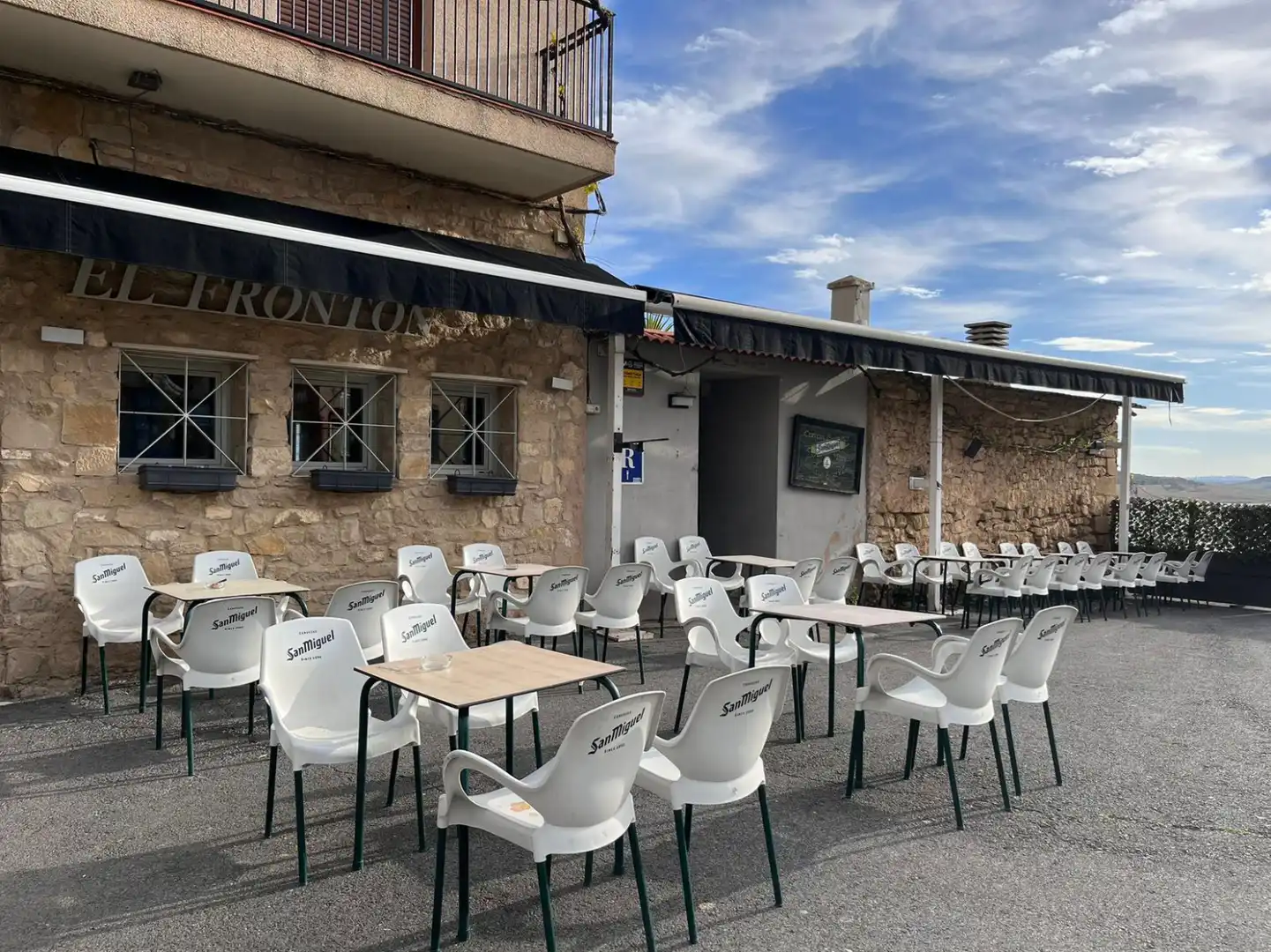 Terrasse von Geschaftsraum zum Verkauf in  Logroño