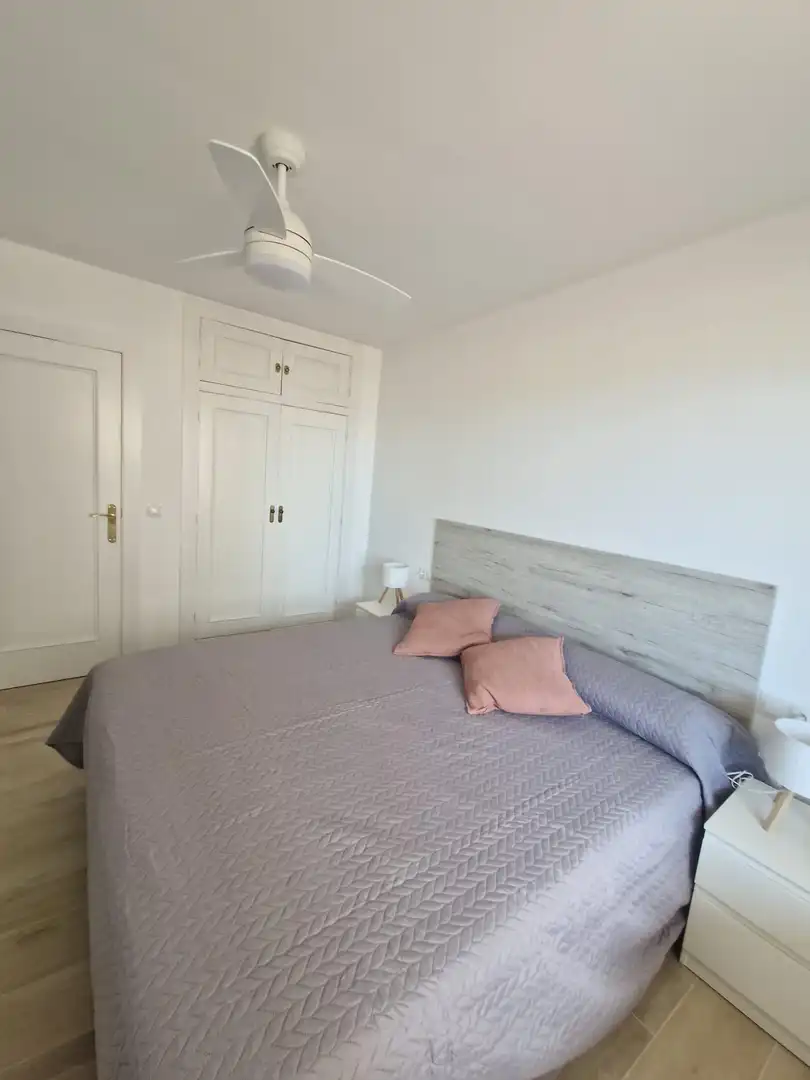 Bedroom of Flat for rent in Cullera  with Private garden, Parquet flooring and Furnished