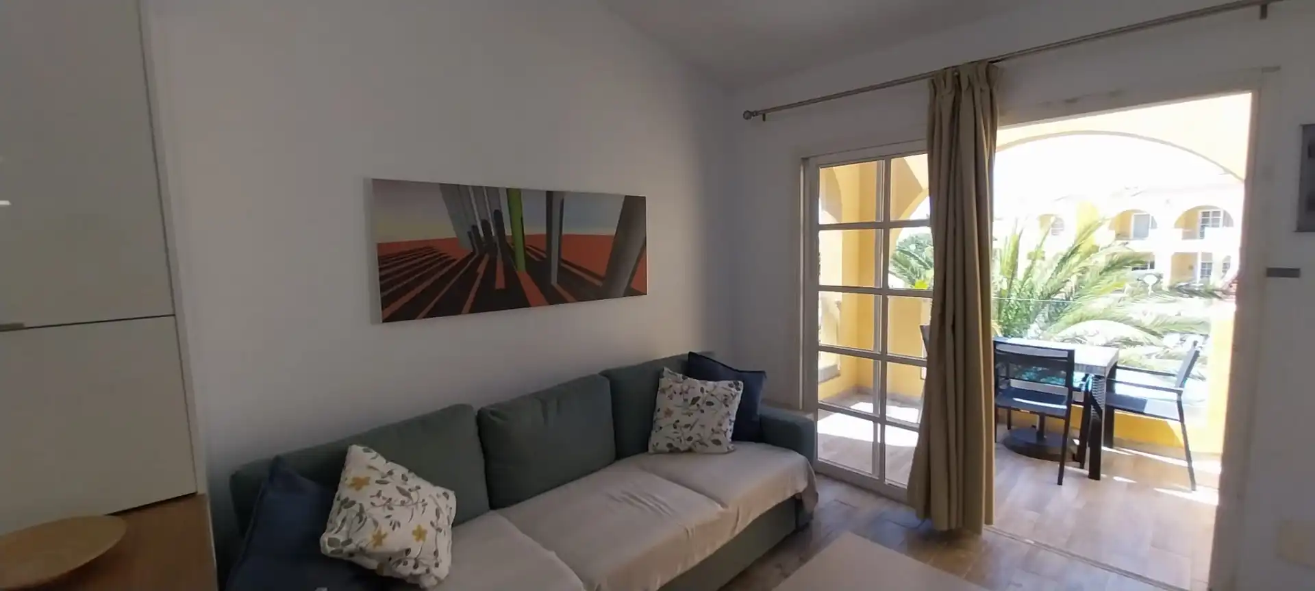 Sala d'estar de Apartament de lloguer en San Bartolomé de Tirajana amb Aire condicionat, Calefacció i Terrassa