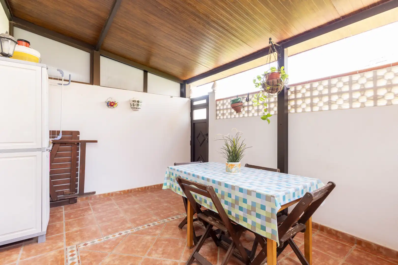 Terrassa de Casa adosada en venda en Granadilla de Abona amb Aire condicionat, Jardí privat i Terrassa