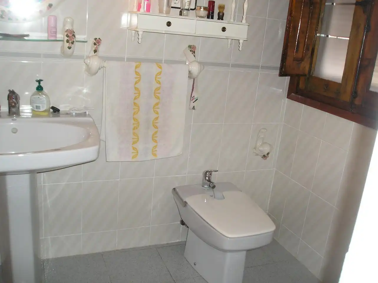 Bany de Casa o xalet en venda en Terrer amb Terrassa i Moblat