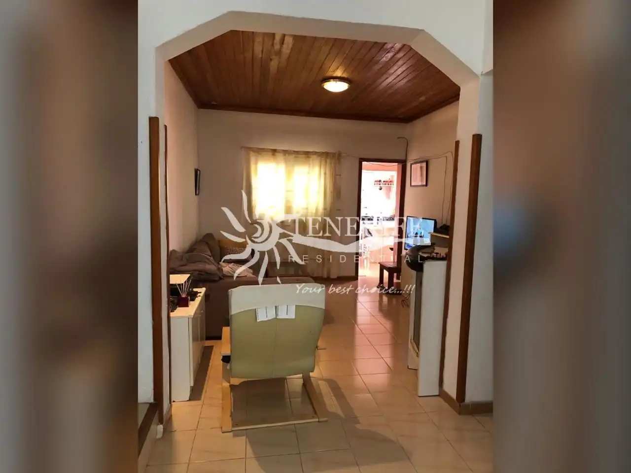Sala de estar de Finca rústica en venta en Guía de Isora con Jardín privado, Trastero y Amueblado