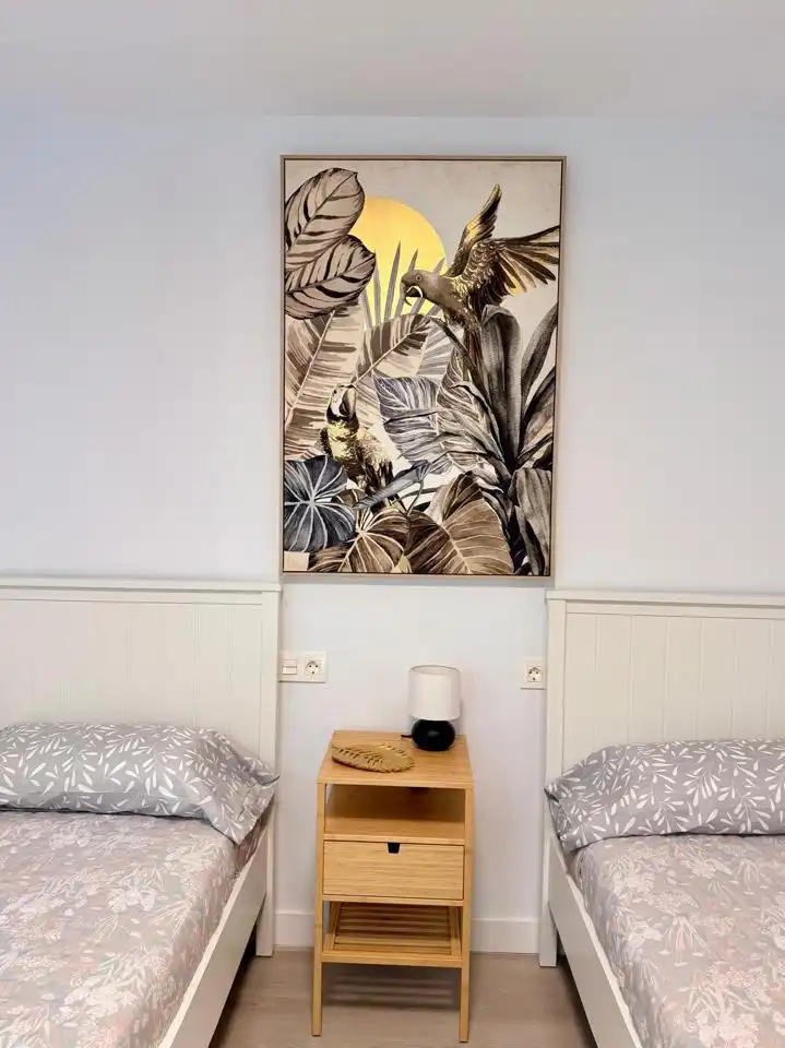 Bedroom of Flat for rent in Mogán  with Air Conditioner, Terrace and Furnished