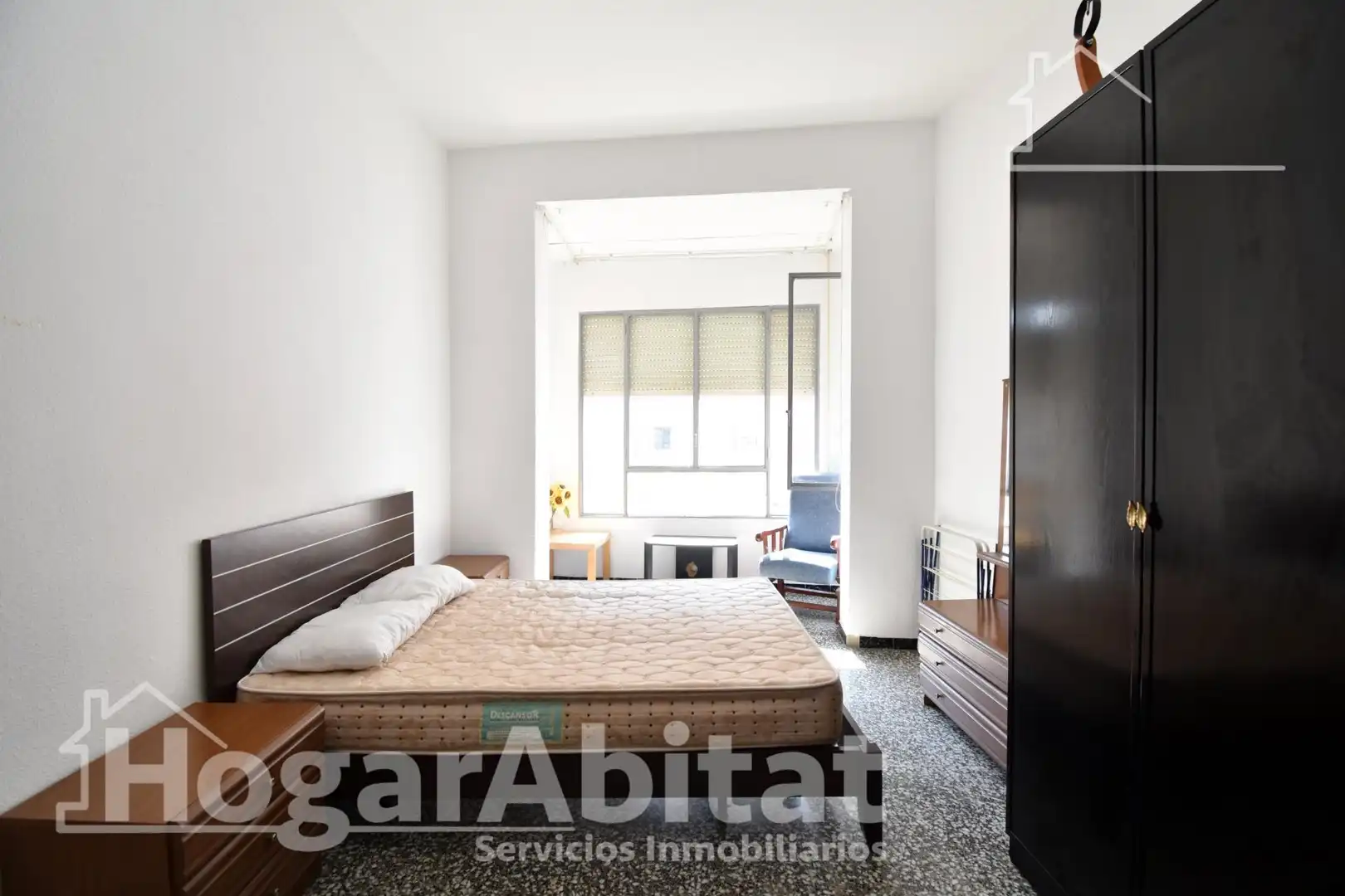Bedroom of Flat for sale in Beniarjó  with Air Conditioner, Heating and Balcony