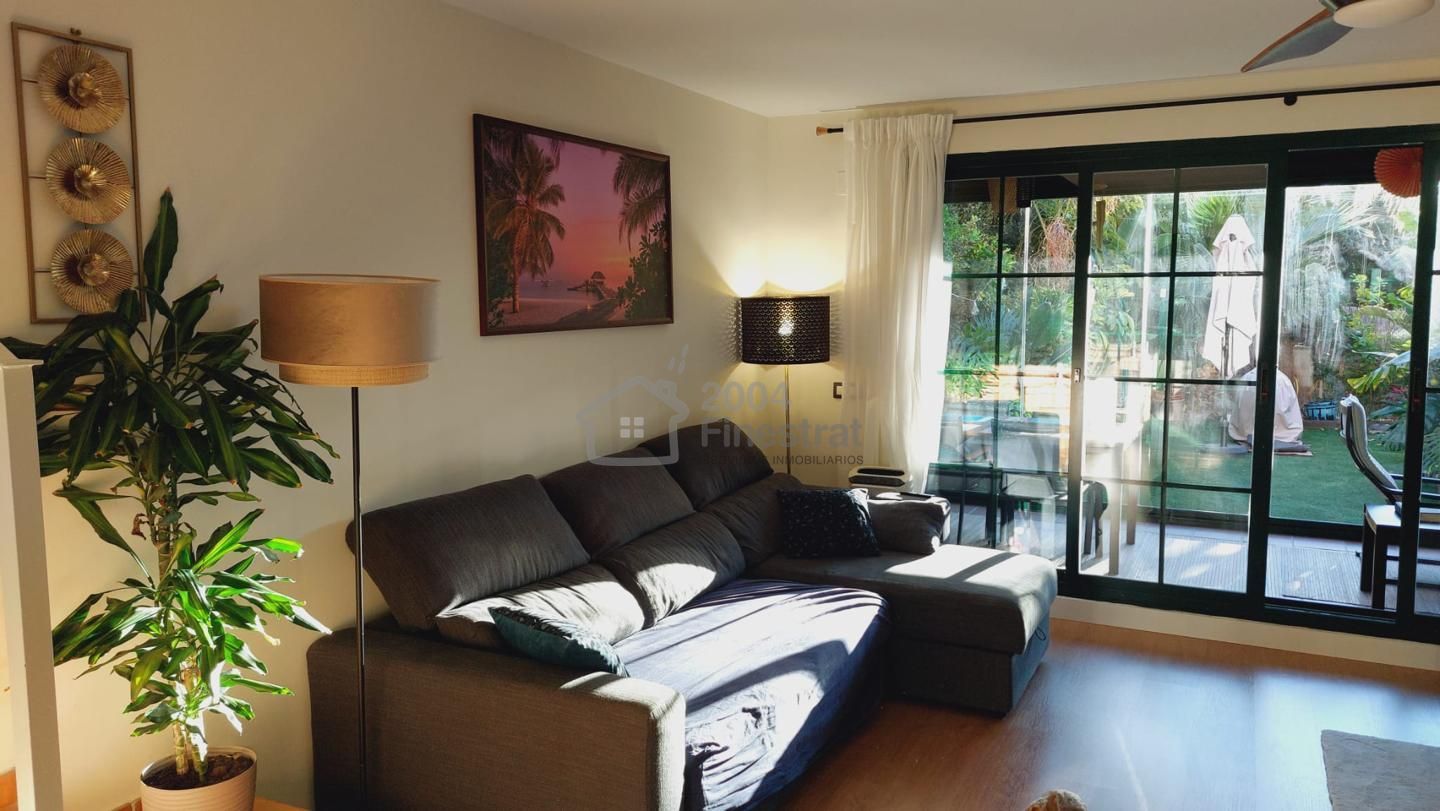 Living room of House or chalet for sale in Finestrat  with Air Conditioner, Private garden and Terrace