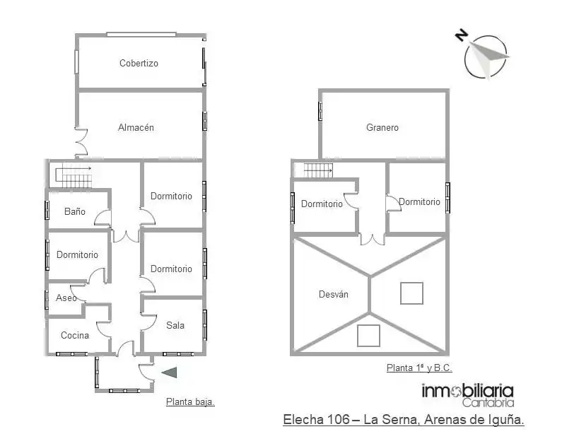 Casa o chalet en venta en Arenas de Iguña con Calefacción, Jardín privado y Trastero