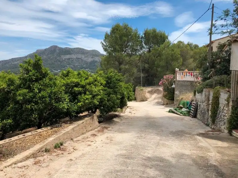 Vista exterior de Casa o chalet en venta en Palma de Gandia con Aire acondicionado, Jardín privado y Terraza