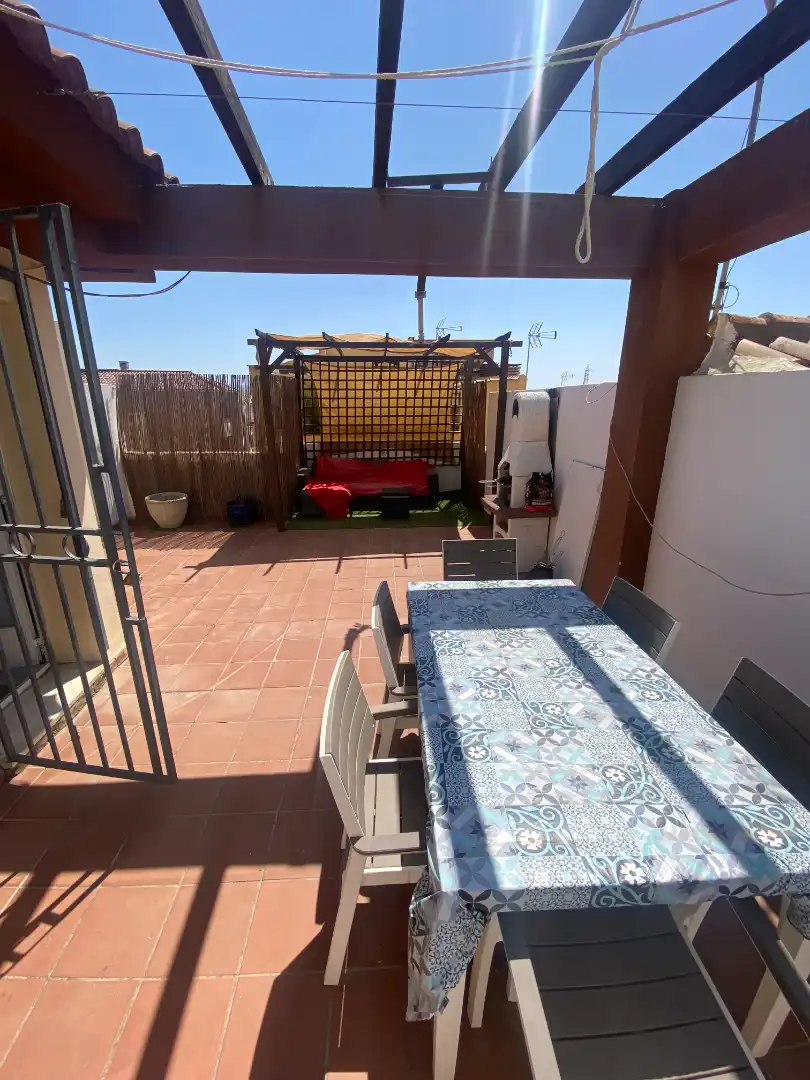 Terraza de Casa o chalet de alquiler en Armilla con Amueblado