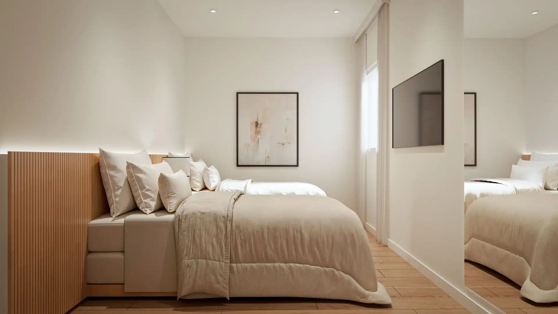 Bedroom of Flat for sale in Getafe  with Heating