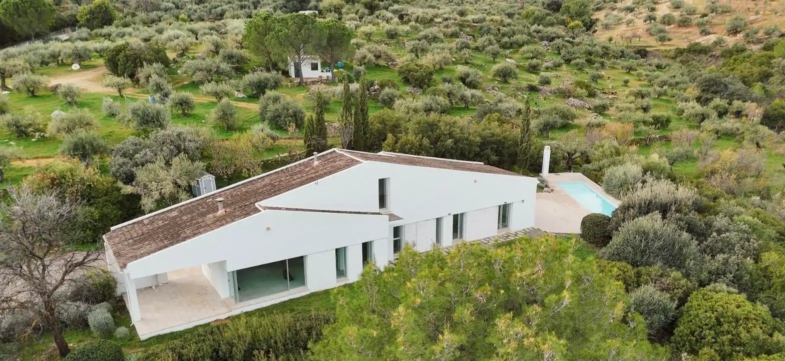 Vista exterior de Casa o chalet en venta en Alhaurín El Grande con Calefacción, Terraza y Piscina