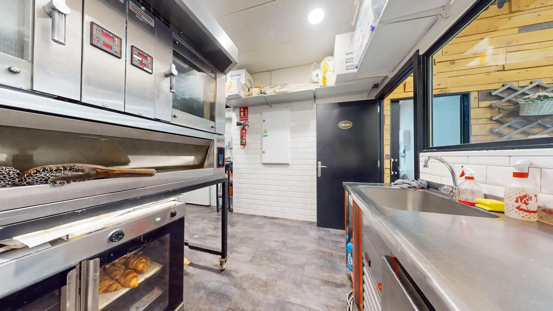 Cocina de Local en traspaso en Málaga con Aire acondicionado, Terraza y Amueblado
