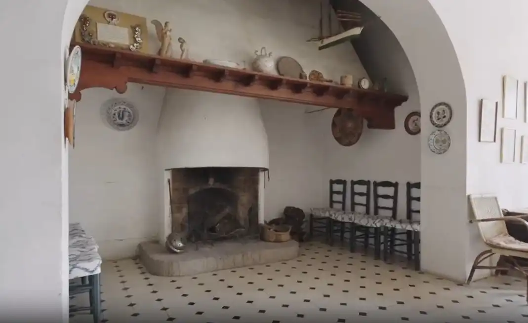 Cocina de Finca rústica en venta en Argentona con Jardín privado